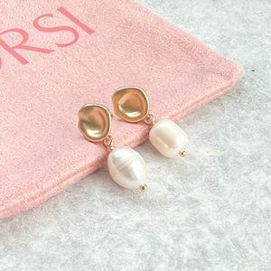 New ORSI Morwenna Pearl Earrings